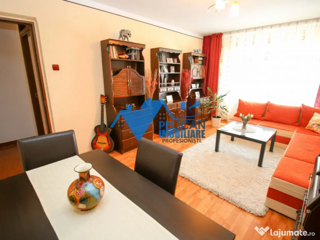 E3, decomandat, 3 camere, renovat 