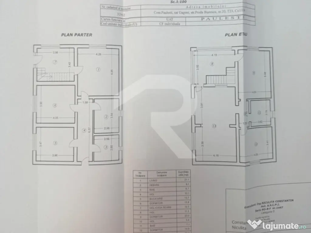 Gageni, casa care inseamna acasa, zona linistita, teren gene