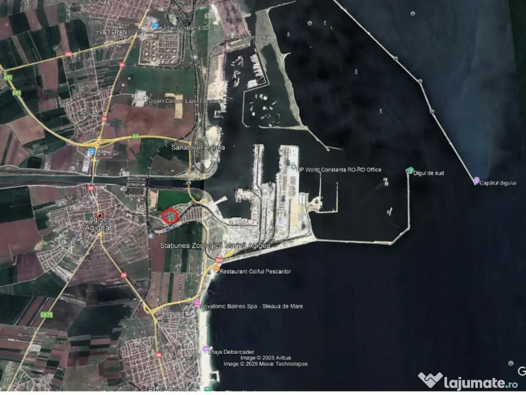 Teren de vanzare Agigea zona lac 