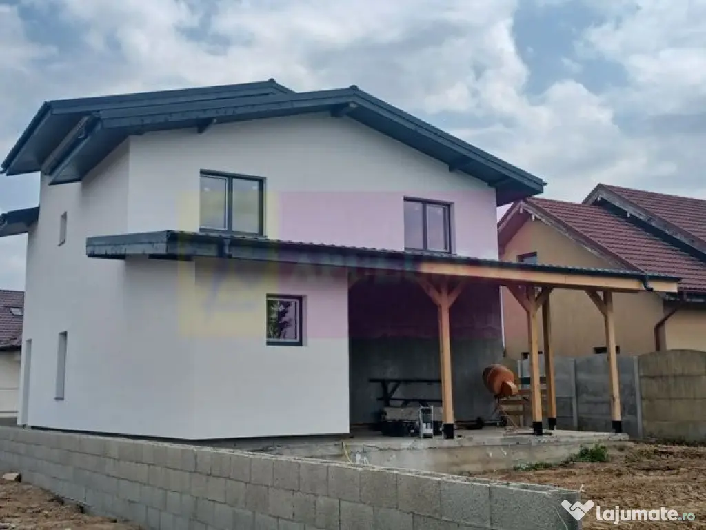 Săbăreni, casă p+1E+m, 5 camere, 3 bai, terasă acoper... 