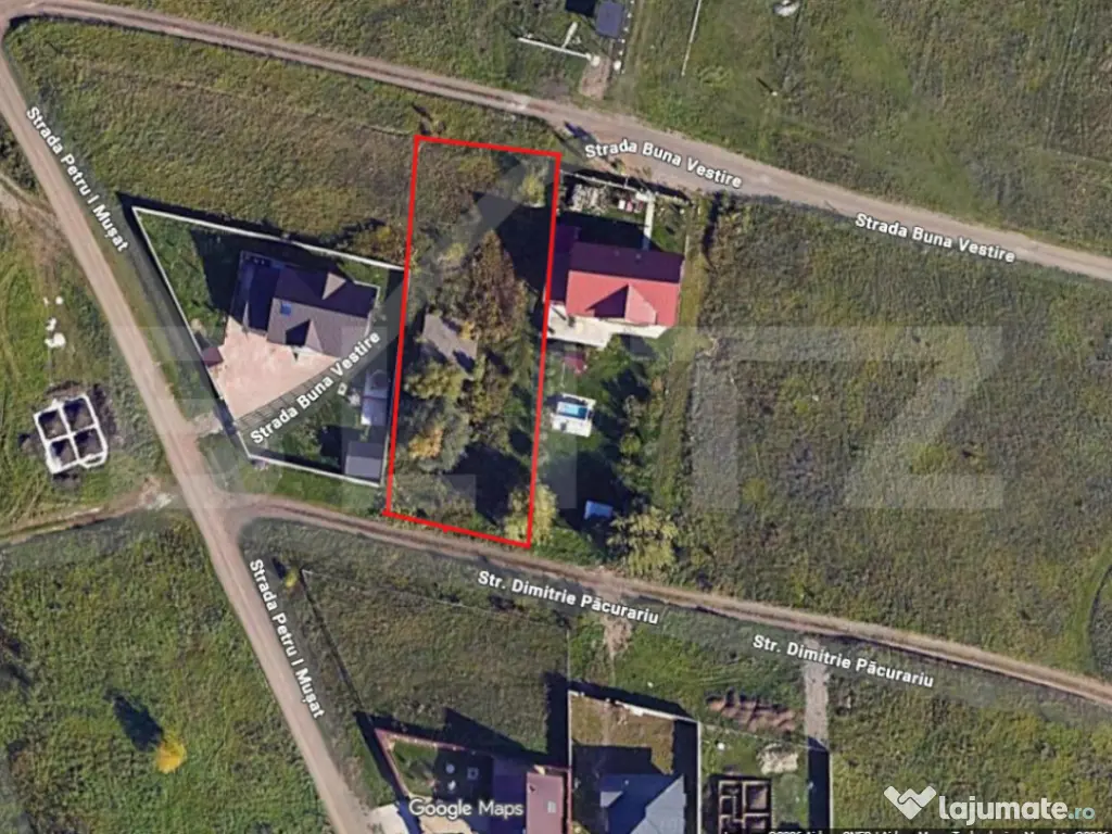 Teren intravilan 1000 mp – Șcheia | Deschidere la 2 stră