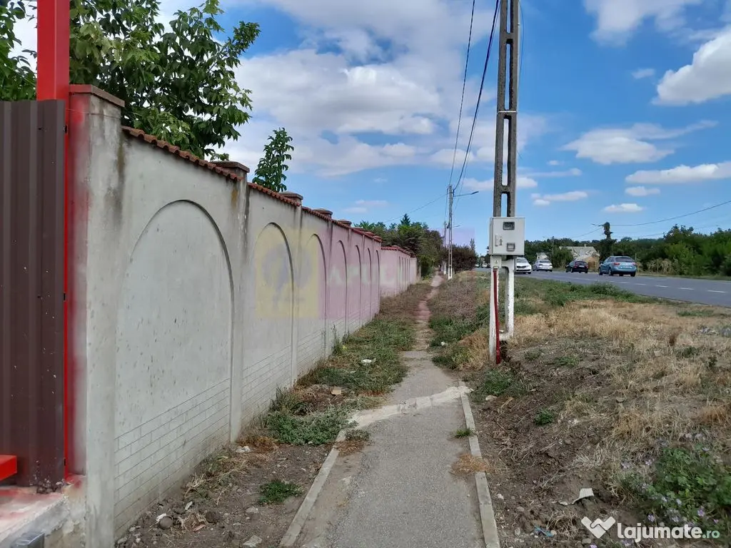 Movilita (IL)-teren de inch. 1800 mp stradal, 30 ml desch... 