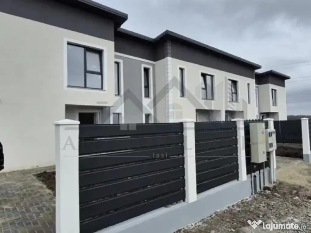 Valea Lupului, case insiruite P Et. su=101mp. teren 160mp. (