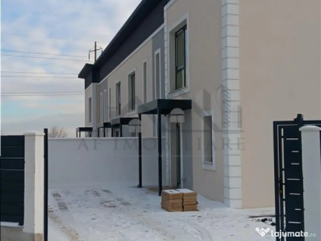 Valea Lupului, case insiruite P Et. su=101mp. teren 160mp. (