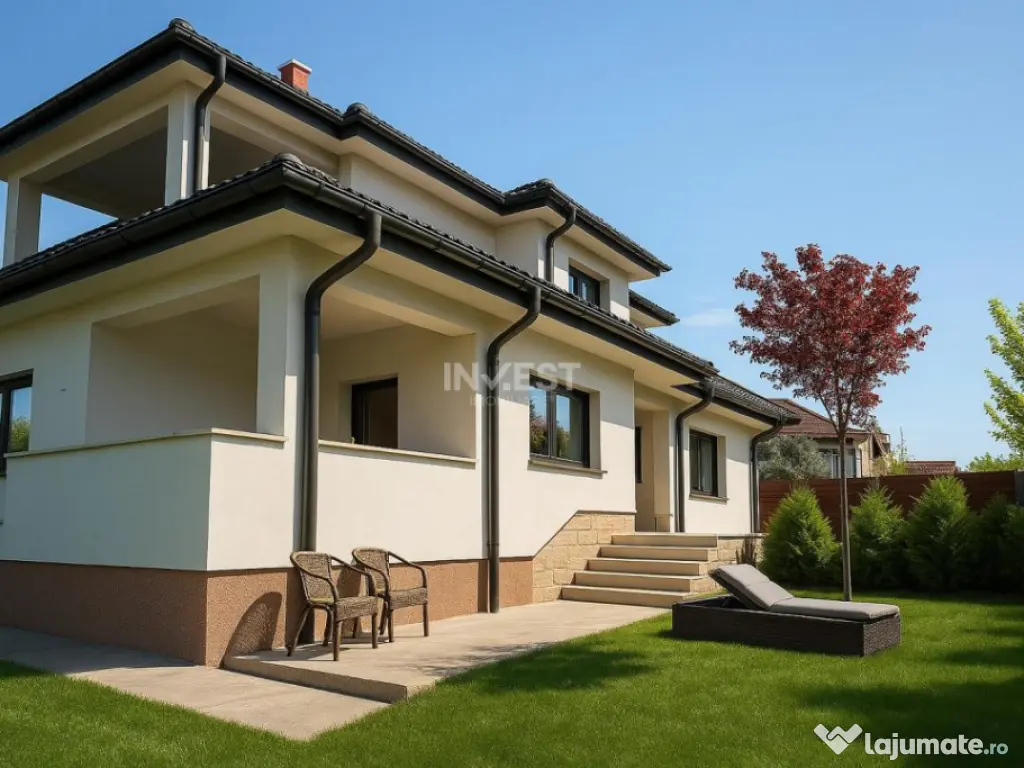 Vilă în Stil Mediteranean în cartierul Bucium 