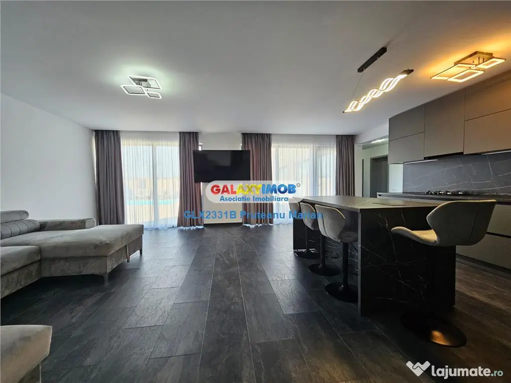 Casa de Lux cu piscina in aer liber situata in comuna Clinc