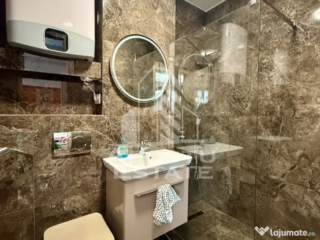 Apartament tip studio, etaj intermediar, centrala proprie... 