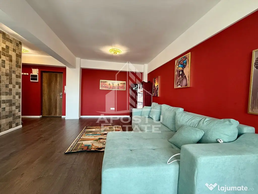 Apartament tip studio, etaj intermediar, centrala proprie... 