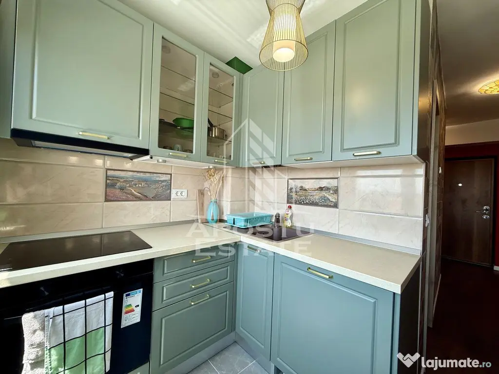 Apartament tip studio, etaj intermediar, centrala proprie... 