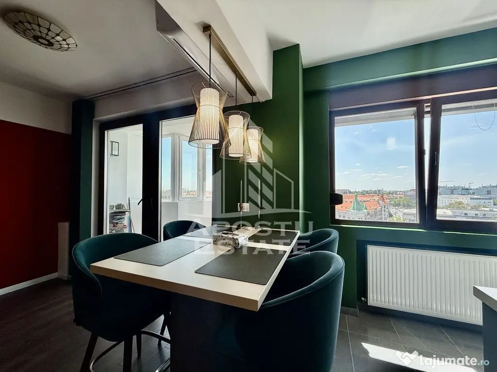 Apartament tip studio, etaj intermediar, centrala proprie... 