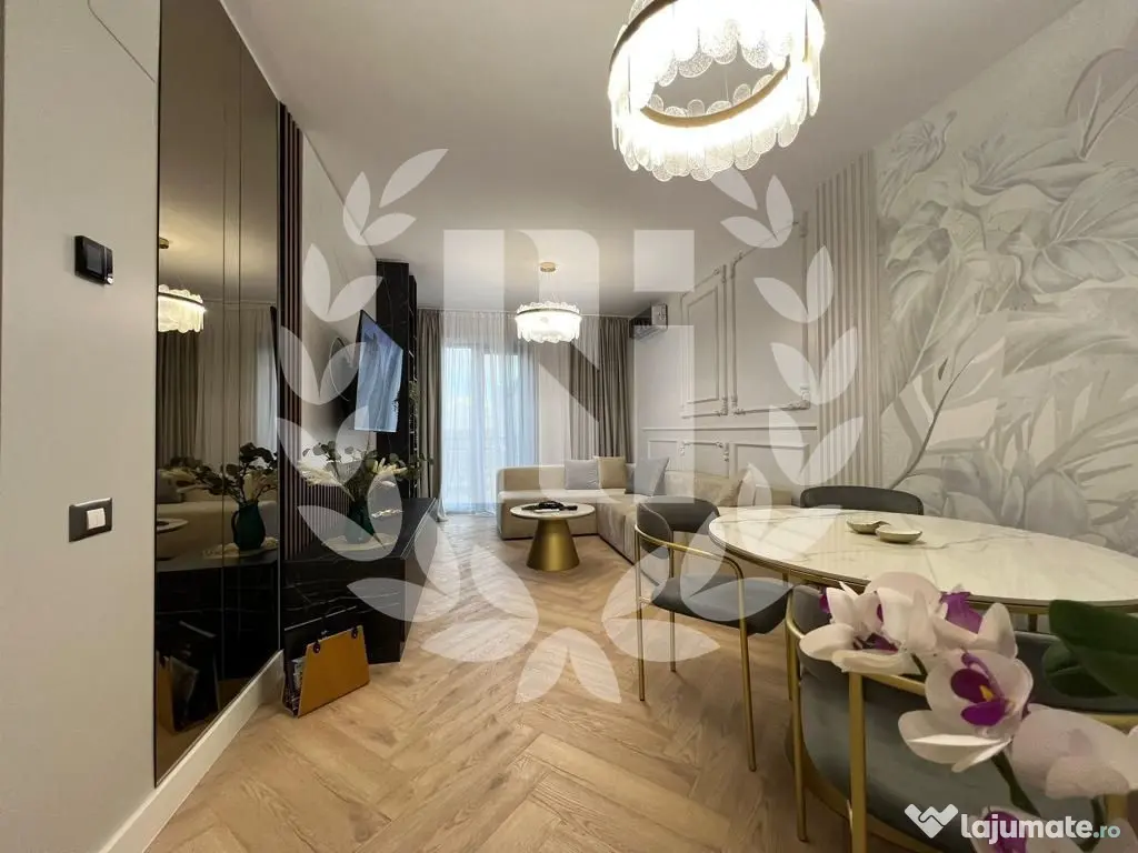 Apartament 2 camere zona de Nord - 58.05 mp utili si curte 