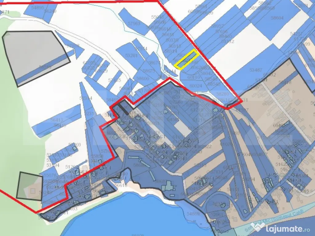Investitie ! Teren extravilan 1000 mp , front 10 m , Motel
