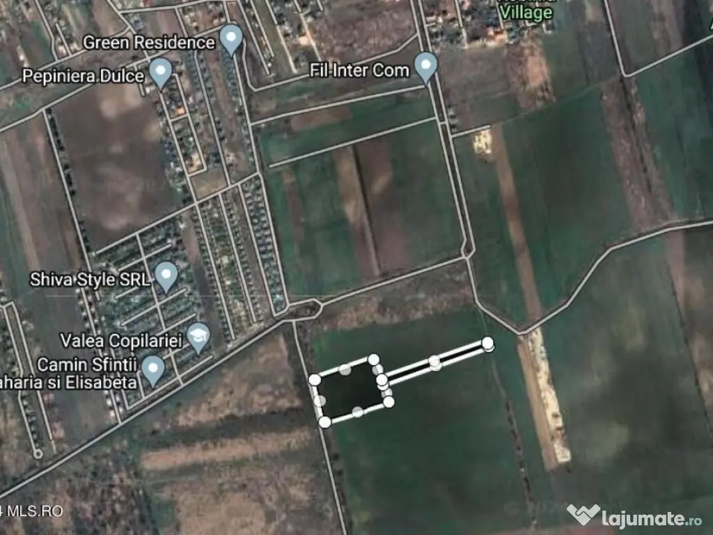 Corbeanca - Tamasi, intravilan, 16562 mp, deschidere 93 m... 