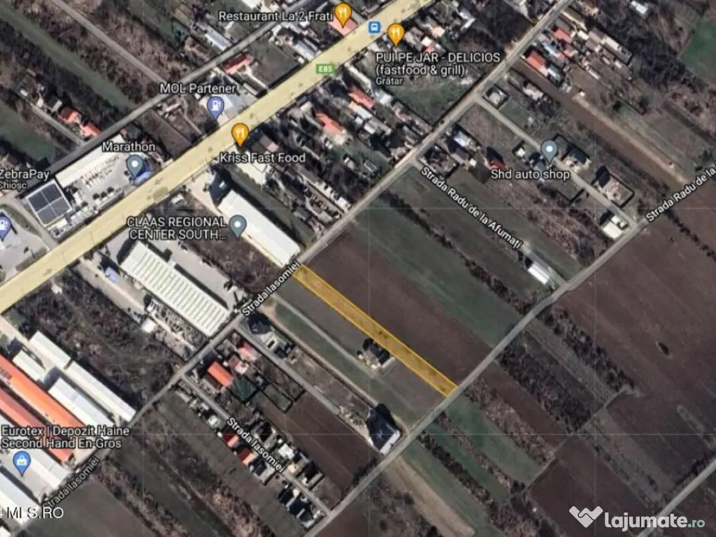 Afumati - Str. Iasomiei, 2409 MP, stradal, intravilan, de... 