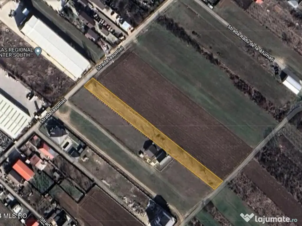 Afumati - Str. Iasomiei, 2409 MP, stradal, intravilan, de... 