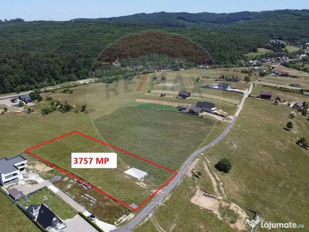 Teren 3,757mp Paltinoasa / Strada principala 