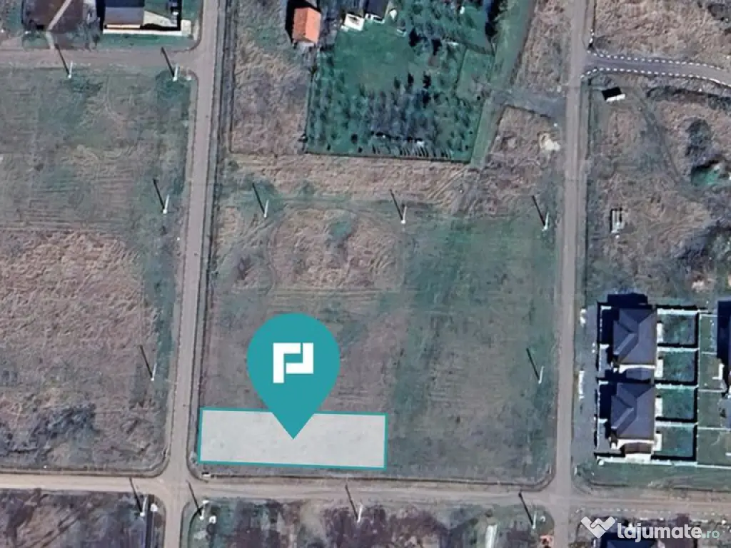 Teren de 1026 mp în Fântânele, Arad