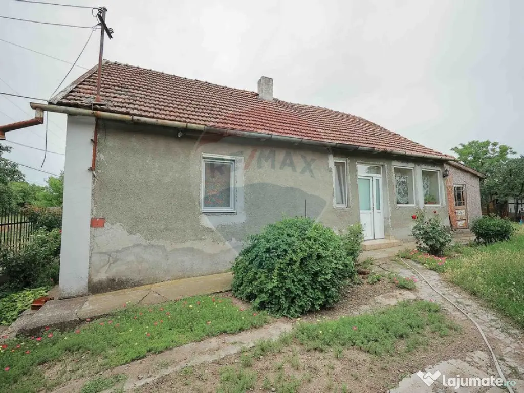 De vânzare casă cu 3 camere și teren 3205 mp în Sânn... 