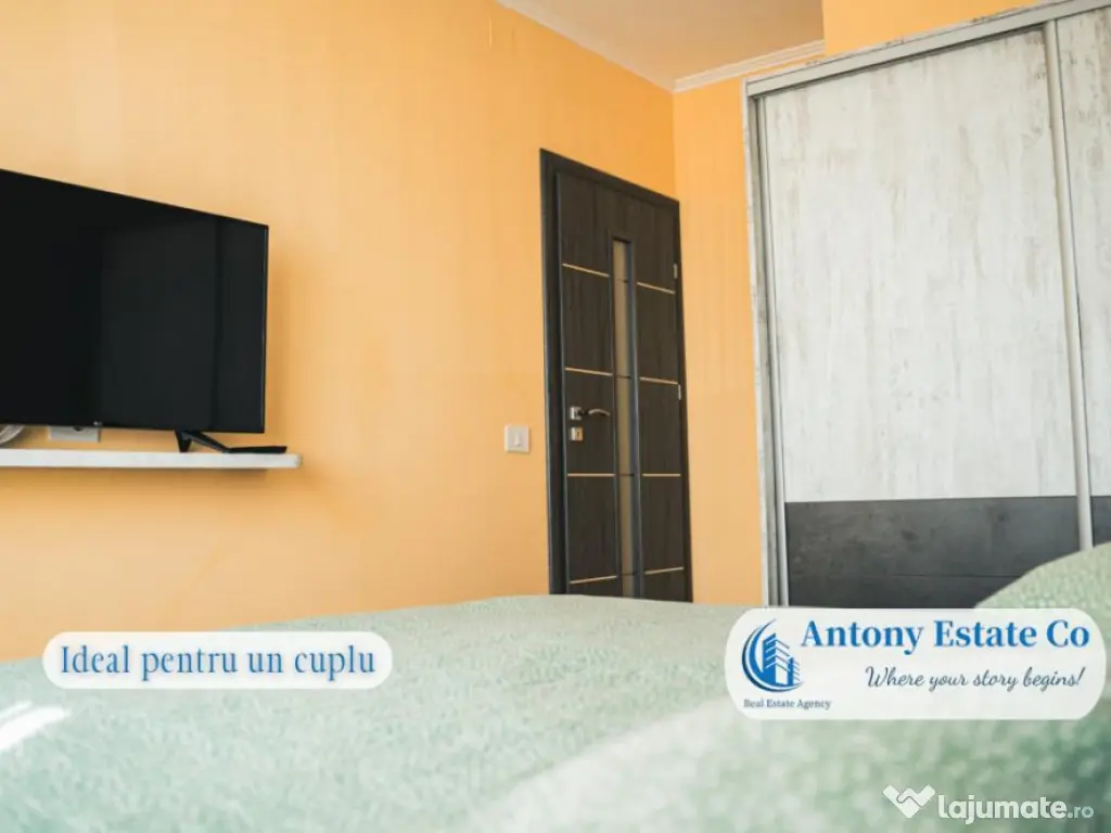 Apartament de inchiriat, 2 camere, decomandat, Prima Onestil 