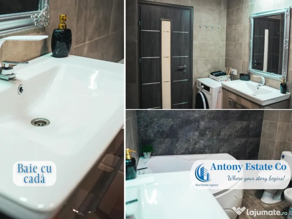 Apartament de inchiriat, 2 camere, decomandat, Prima Onestil 