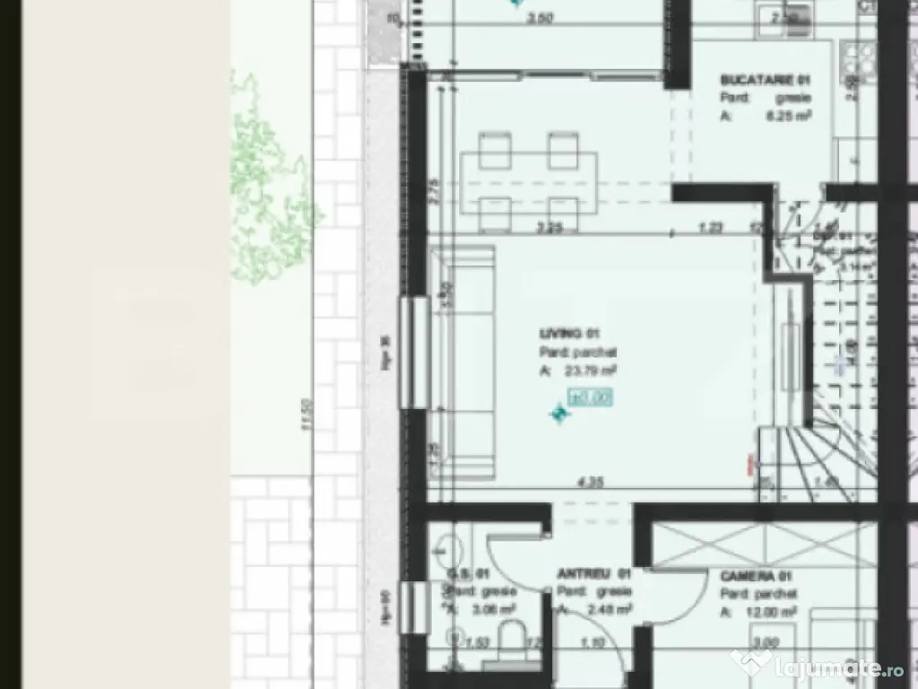 Duplex cu 3 camere de Vânzare în Sânandrei