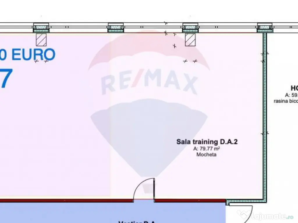 Spațiu de birouri (79.77 mp) - zona Garii 