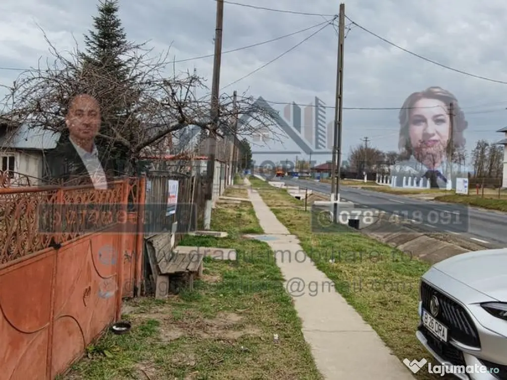 Teren 780 mp/ Berheci, Jud. Galati/ la DN Tecuci-Barlad 