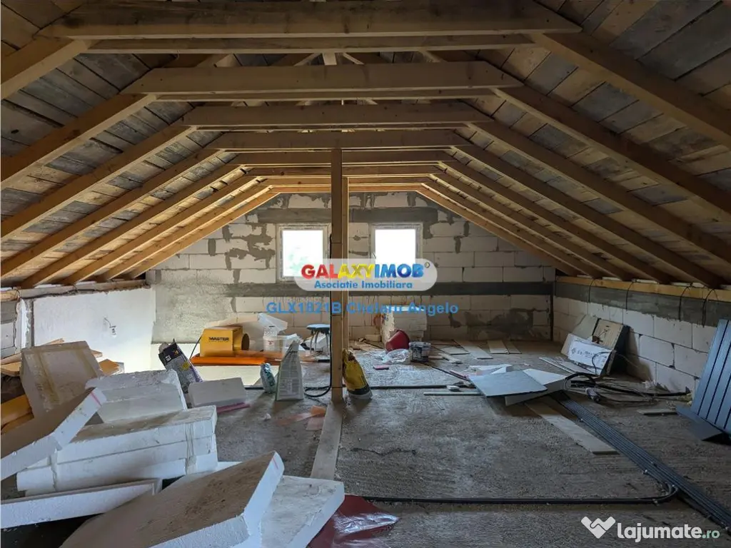 Snagov-Gruiu,vila P M ,4 cam supr utila 160 mp, teren 800 mp 