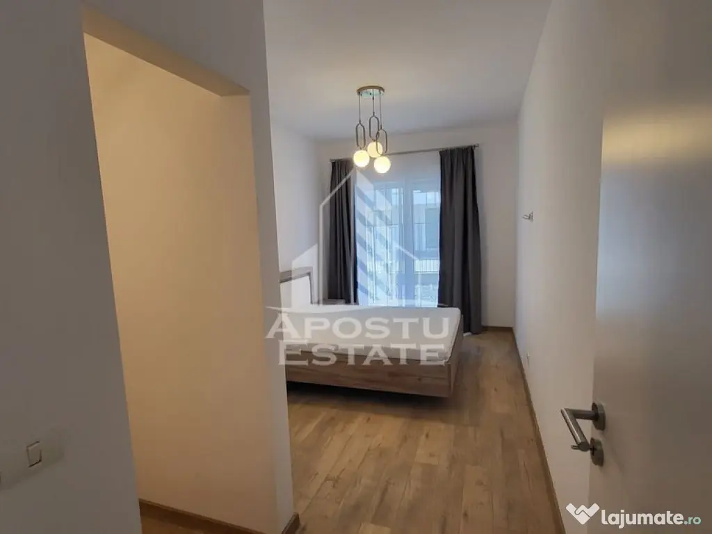 Apartament nou,2 camere si curte de 20 mp,mobilat Toronta...