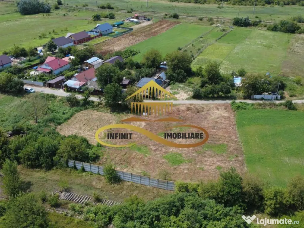 Teren intravilan - ideal pentru constructie 2 case - de v... 