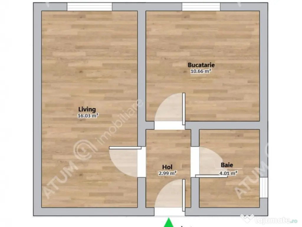 Garsoniera decomandata in Turnisor Sibiu 