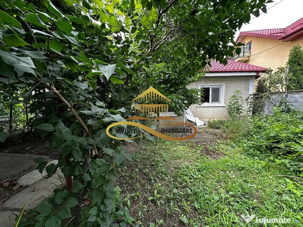 Casă individuală P+M în cartierul CFR Bacău 500 mp teren 