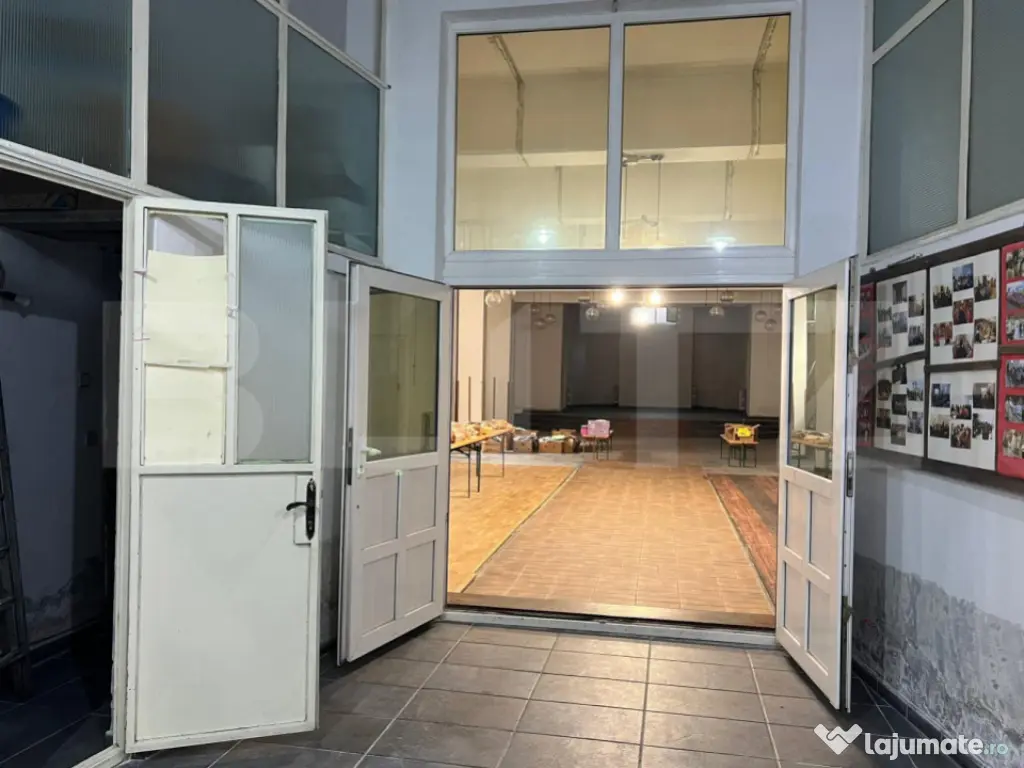 Spațiu generos de închiriat – demisol, 300 mp, Mănășt 