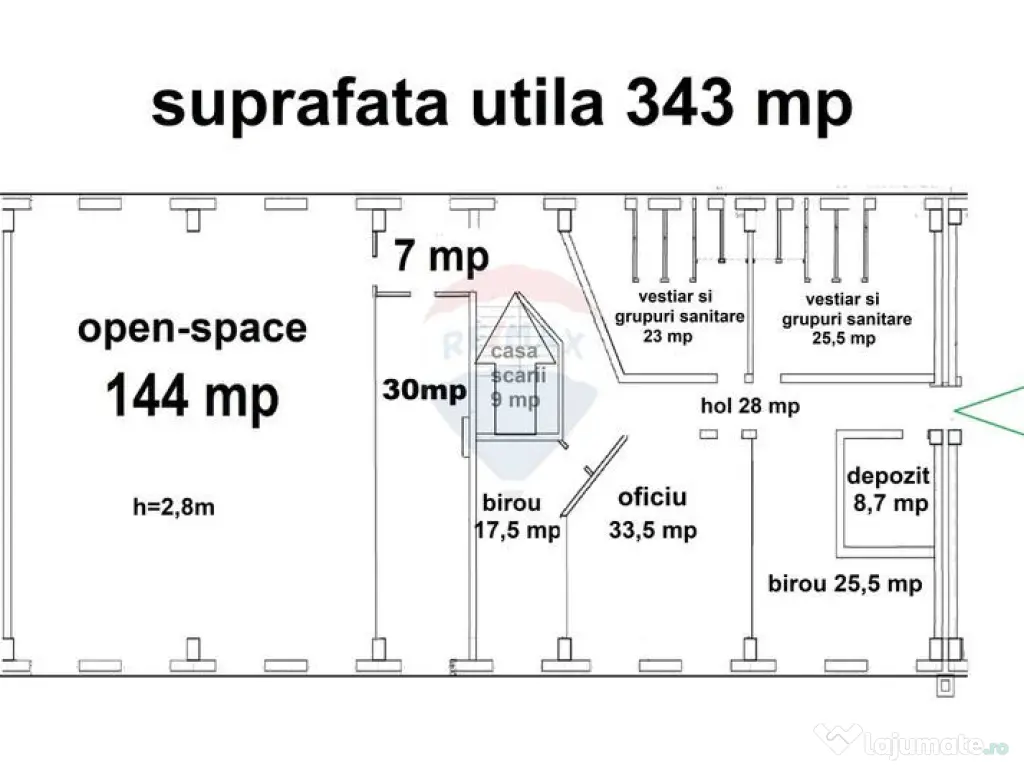 Închiriere spatiu în Brașov ideal sala fitness cursuri...