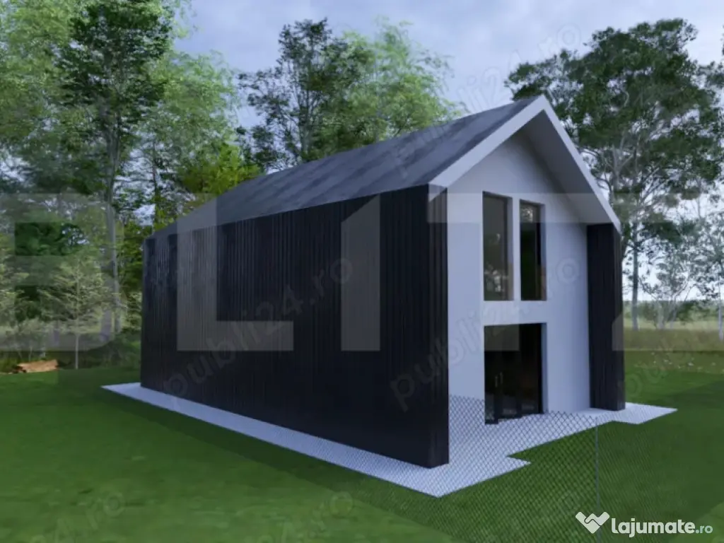 Casa pasiva cu pompa caldura Harman, p+1, in constructie, se