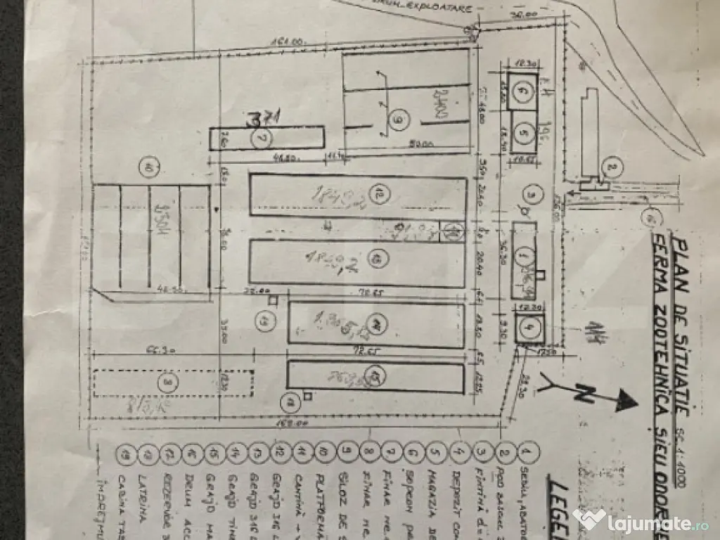 Ferma zootehnică de vânzare în Șieu Odorhei, intravilan, 