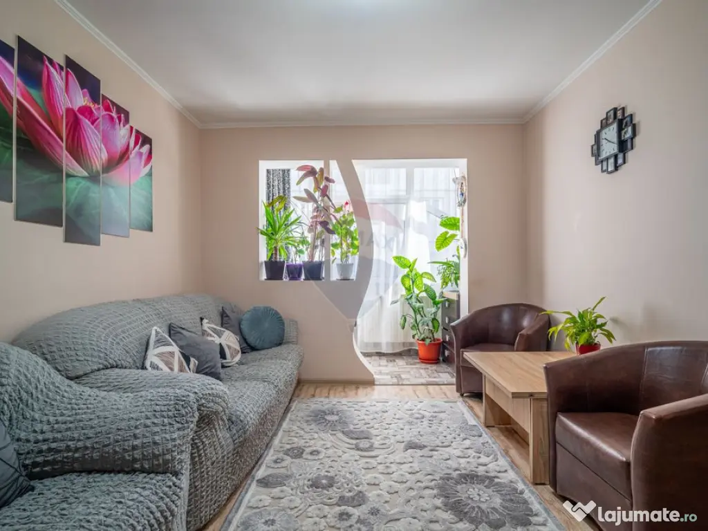 Apartament luminos, 2 camere, renovat, Parter – Breaza