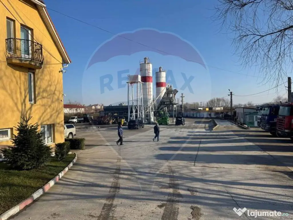De vânzare Stație de betoane și Clădire Administrativ... 