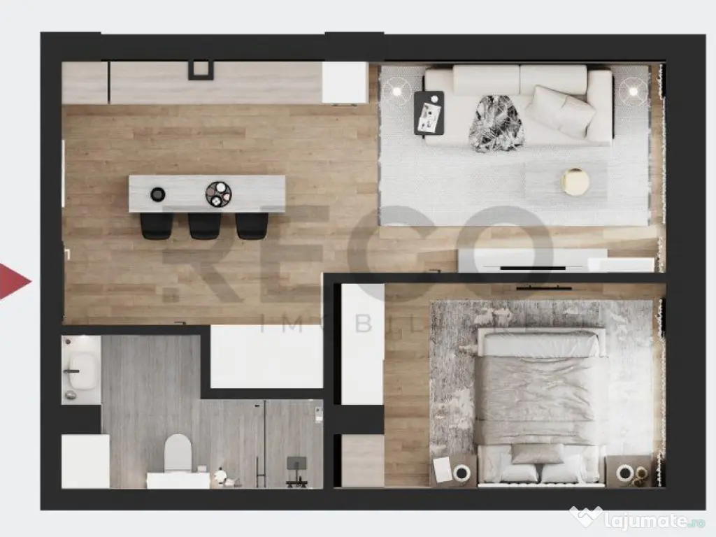 RECO APARTAMENT CU 2 CAMERE FELIX LAND 