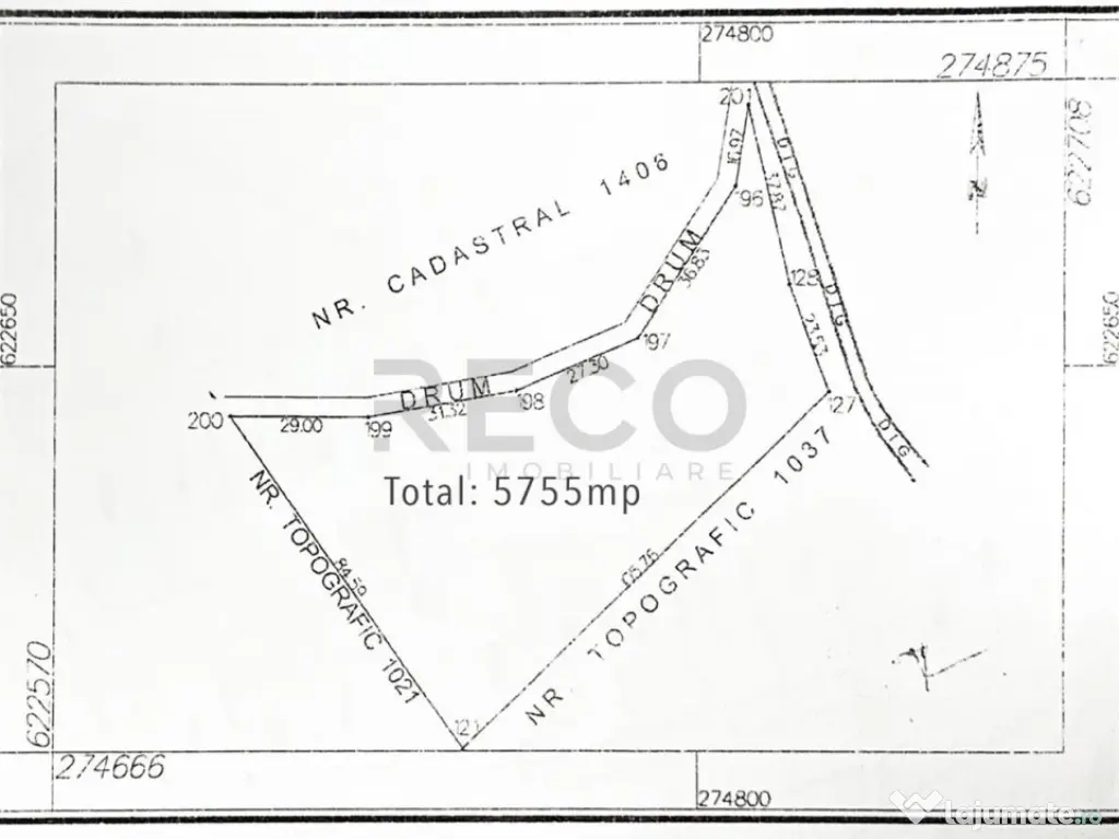 Reco Teren intravilan 5755 mp zona Podgoria 