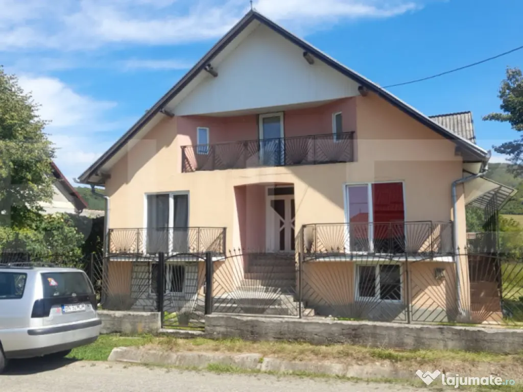 Casa 200 mp, 11 ari teren, la 20 km de Bistrita sau SCHIMB c