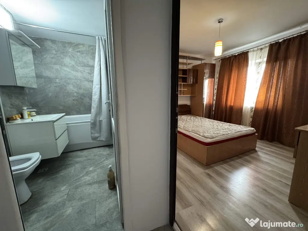 3 cam, decomandat, 2 bai, etaj 3, mobilat+utilat, Cuza Voda 