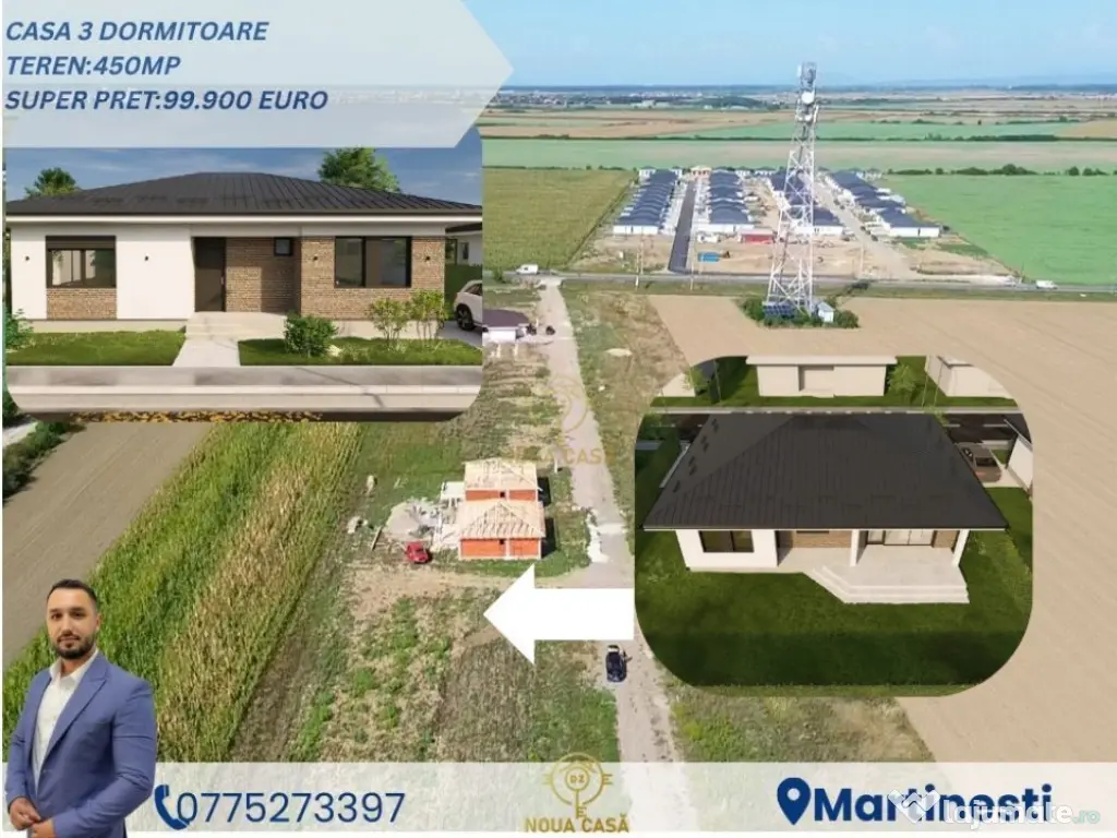 !Super Oferta!Casa de vanzare in Martinesti /Satu Mare 