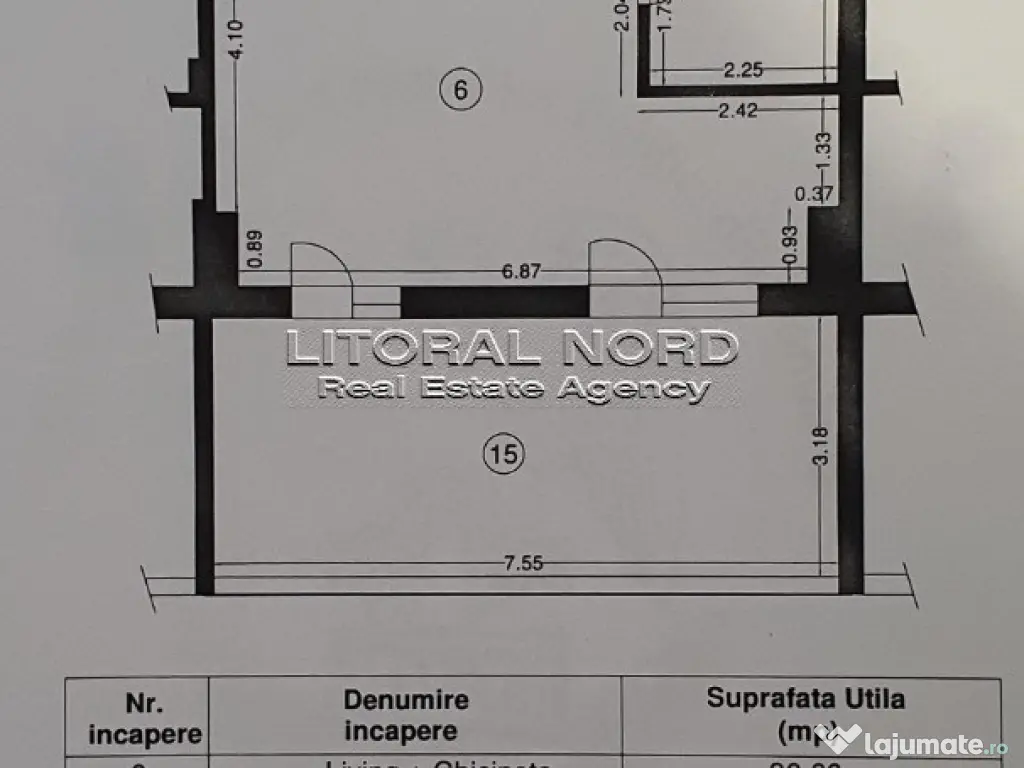 Mamaia Nord-Zennit Residence, Str.D21,gars.60mp cu terasa,parter inalt 