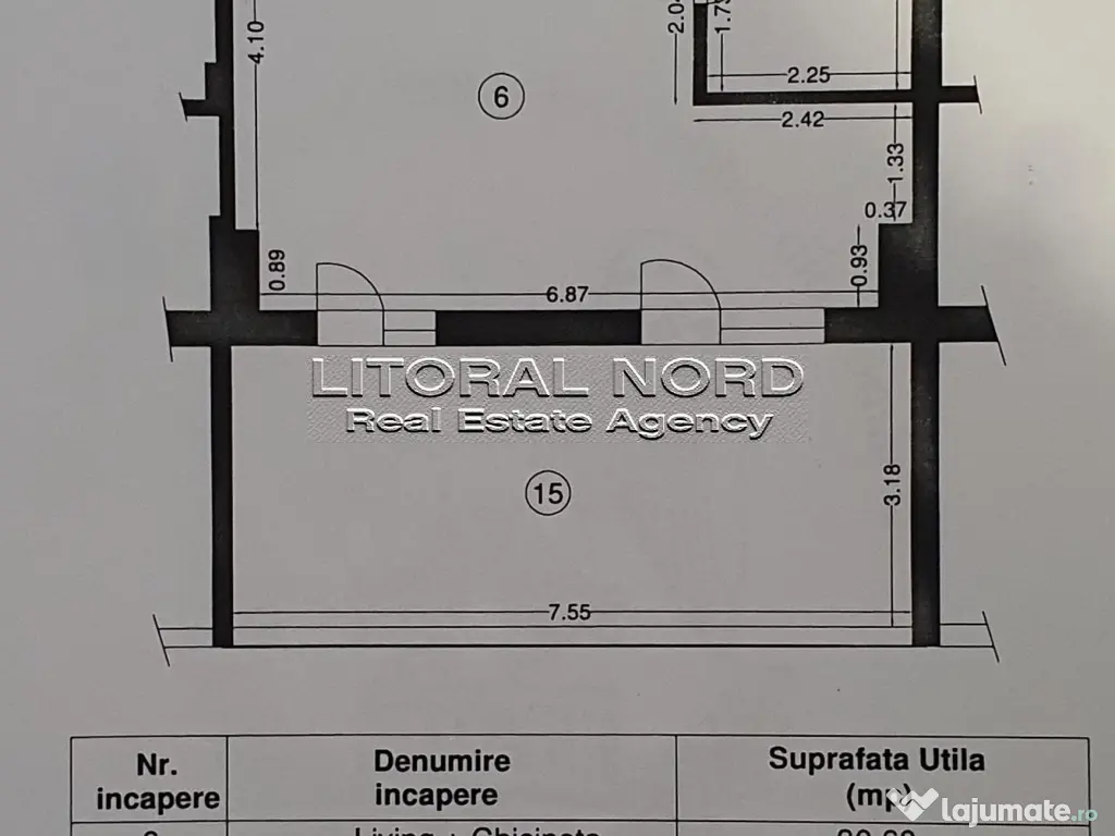 Mamaia Nord-Zennit Residence, Str.D21,gars.60mp cu terasa,parter inalt 