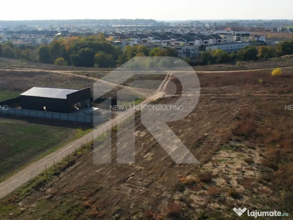 Teren intravilan - 667mp - Tunari, str. Orientului - 0% comi 