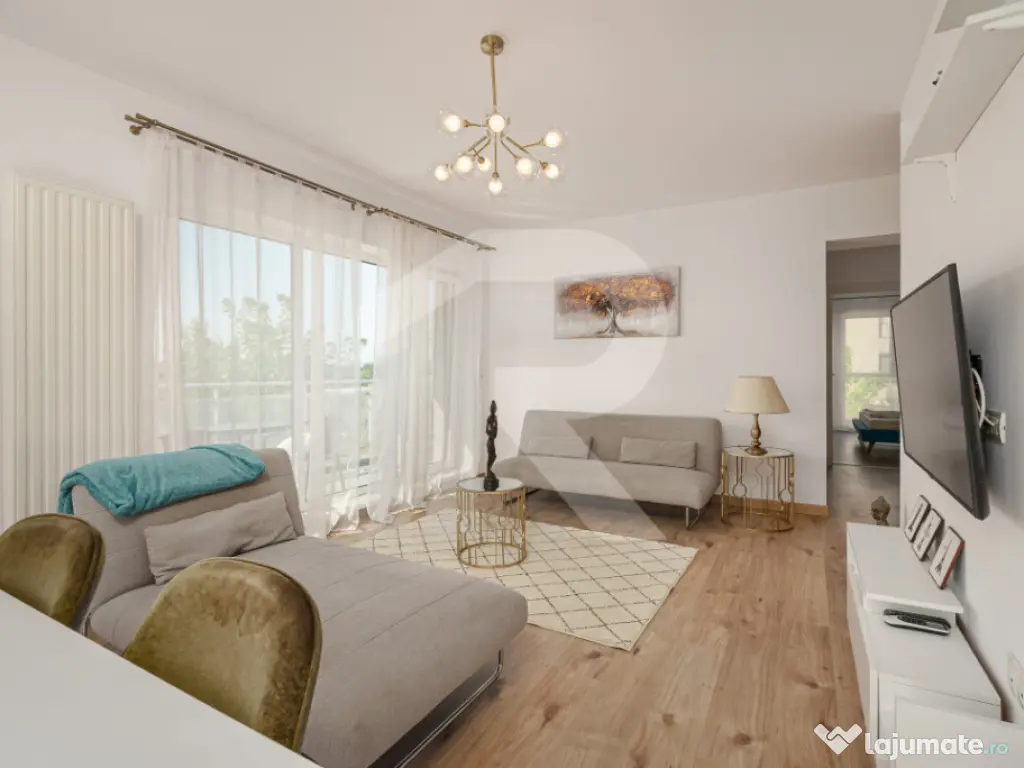 Apartament 3 camere Belvedere Residence, etaj 1, 2 gr sanit 