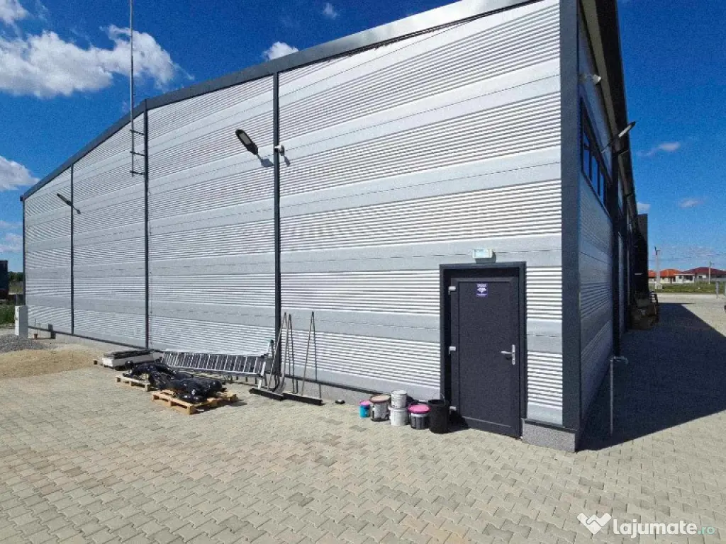 Teren cu hala noua de vanzare, parc logistic Salonta/Bihor 