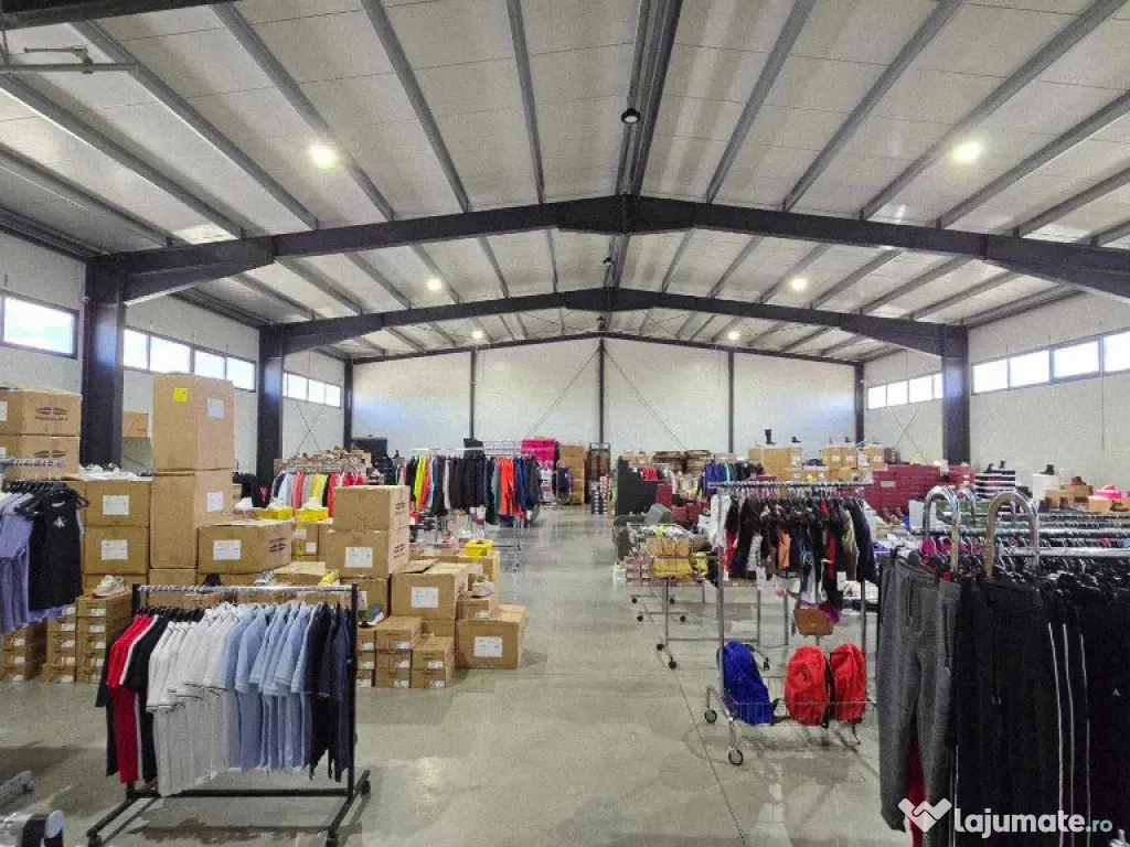 Teren cu hala noua de vanzare, parc logistic Salonta/Bihor 