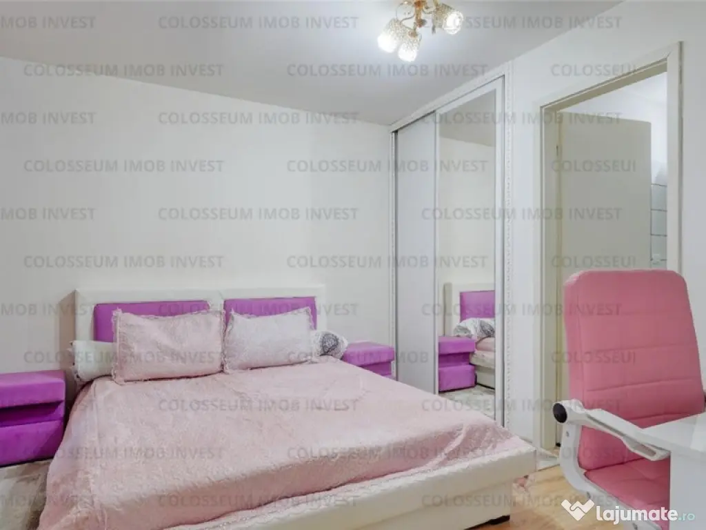 Apartament 3 camere | 2 băi | Mobilat utilat | zona Vlahuță 